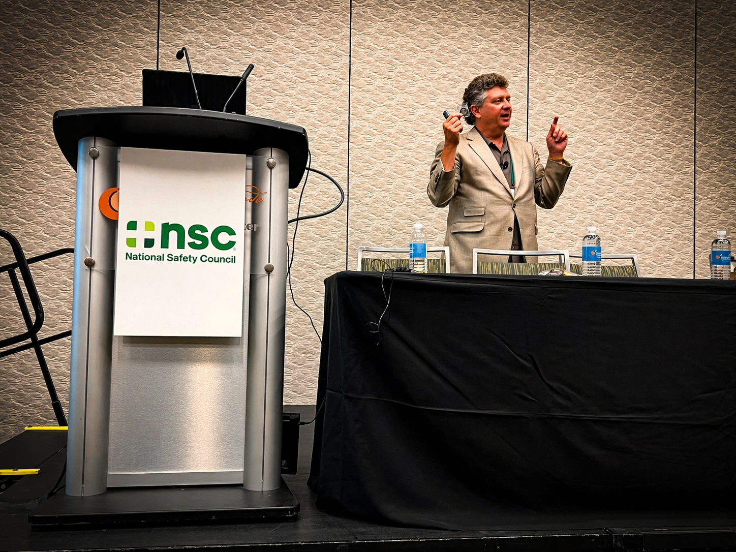 Bill Sims speaking at National Safety Council session